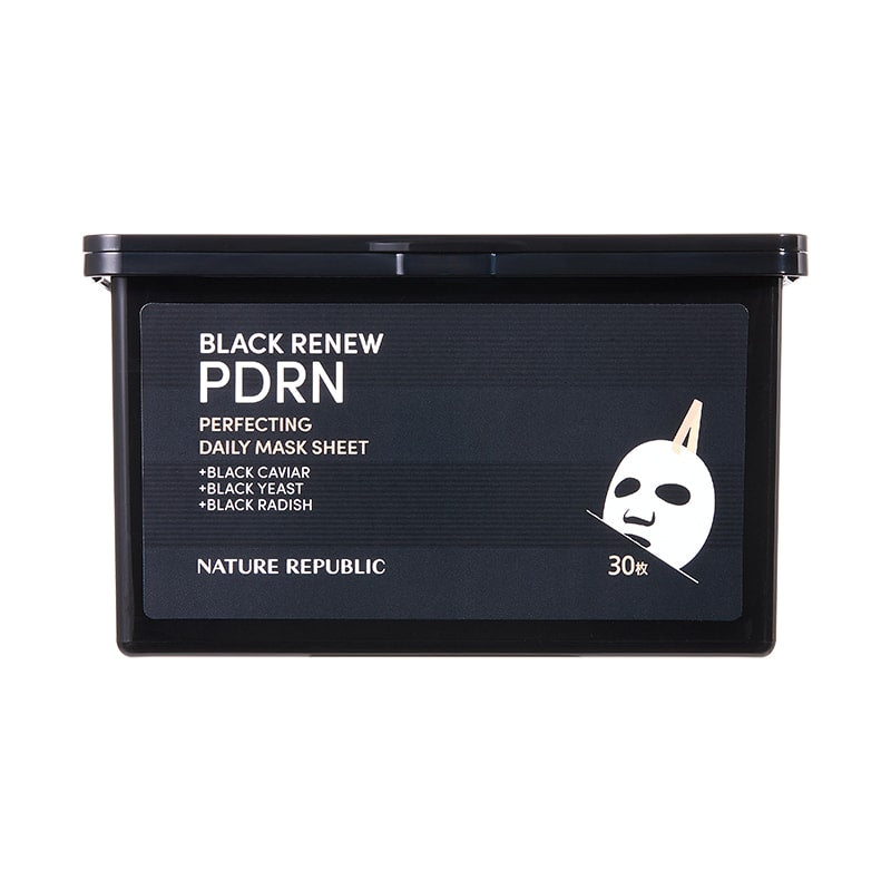 ブラックPDRN デイリーシートマスク(30枚入り)