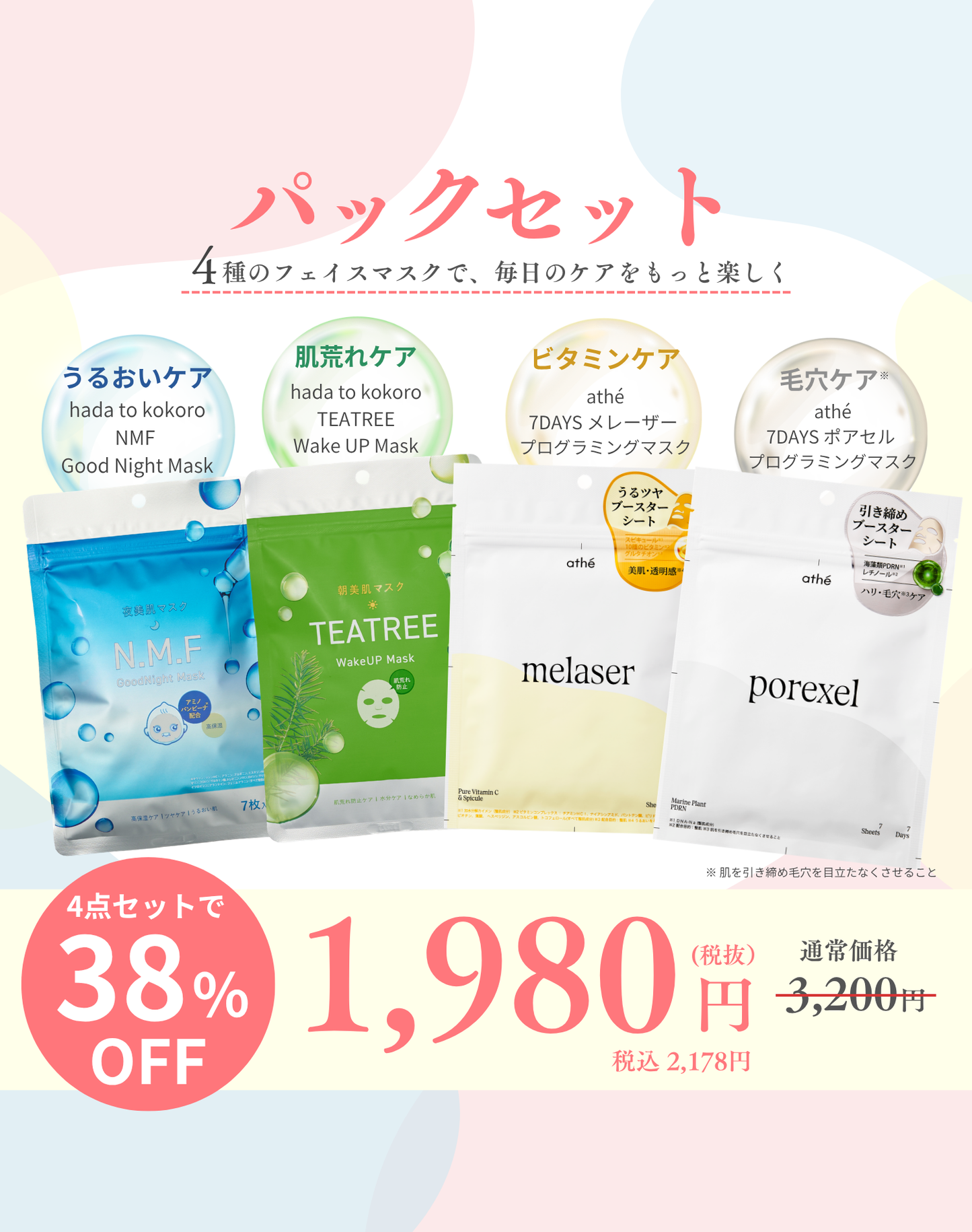 パックセット