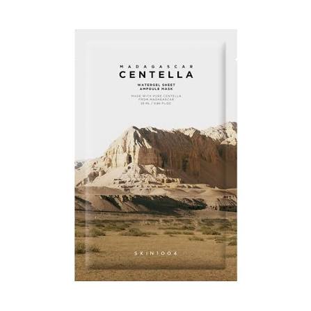 MADAGASCAR CENTELLA WATERGEL SHEET AMPOULE MASK 1枚