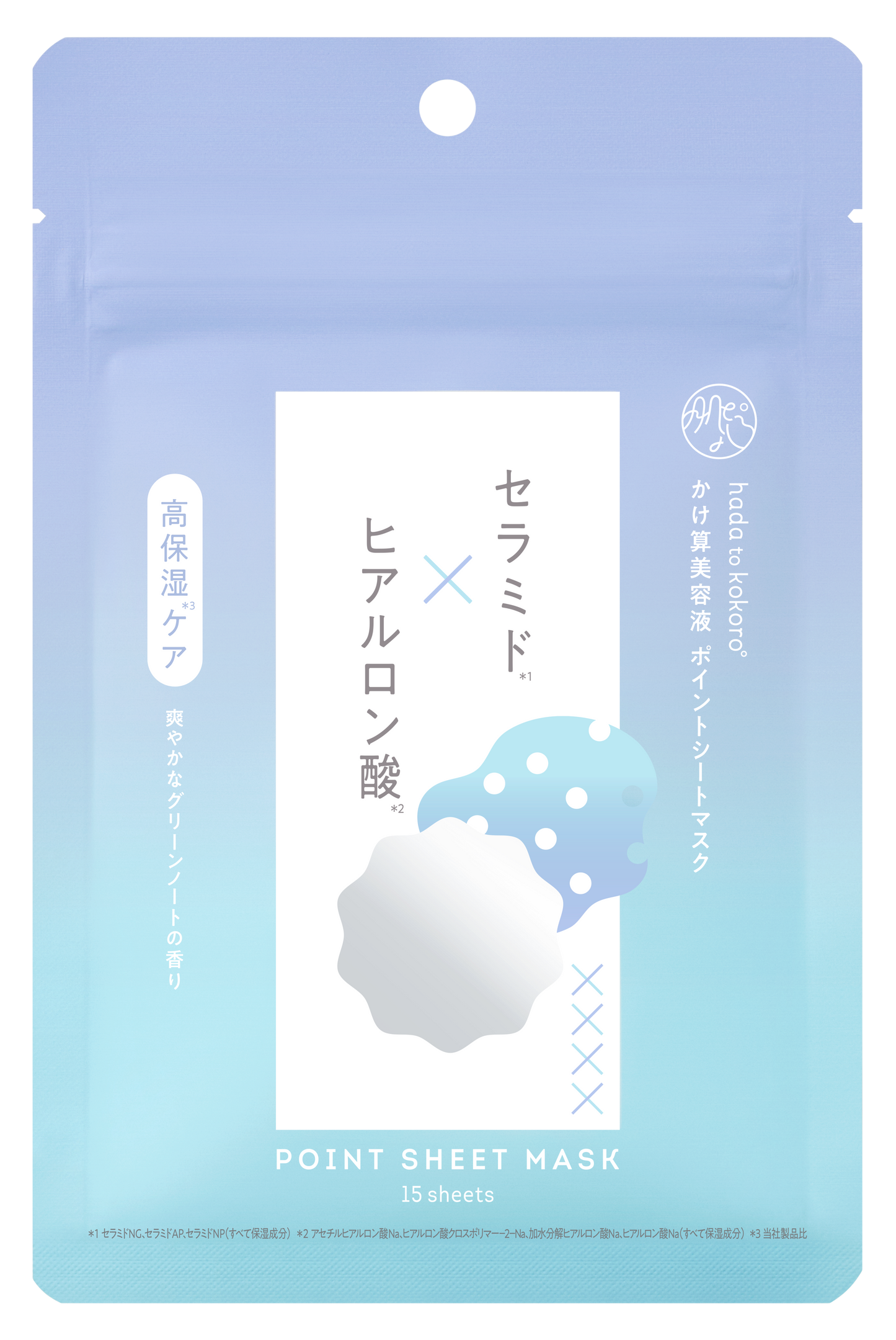 かけ算美容液　ポイントシートマスク
